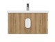 CERSANIT Тумба под раковину подвесная COMO 80 для COMO 80 орех A69343