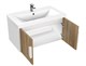 CERSANIT Тумба под раковину подвесная COMO 80 для COMO 80 орех A69343