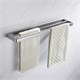 ABBER Полотенцедержатель двойной Westen AA1756SP сатин AA1756SP