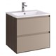 AQUATON Тумба под раковину Люмин 60 орех франклин/капучино 1A293901A5OK0 1A293901A5OK0