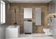 AQUATON Тумба под раковину Форест Про 60 туманный серый 1A297001FR4D0 1A297001FR4D0