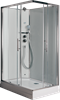 TIMO Premium ILMA 102 L душевая кабина с крышей, хамам и стульчиком 120*80*222 ILMA102L-roof-102L-T-STILMA-T-CH/C