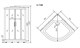 TIMO Lux T-7709 NEW душевая кабина 90*90*225, турецкая баня хамам, стульчик прозрачный T-7709NEW-T-STUN-T-CH/C
