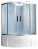 TIMO Standart Т-6655 Silver F душевая кабина (150*150*220), турецкая баня хамам T-6655SF-T-STUN