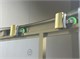 TIMO Душевой угол TPSS-90/17C-8, раздвиж 900*900*2000, проф мат золото, стекло проз 8 мм T44