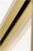 TIMO Душевая дверь TDSS-150/17C-8L, раздвиж 1500*2000, проф матовое золото + торцевое стекло TSS-900/17C-8 900*2000, проф матовое золото T55L+T62
