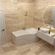 TIMO Комплект Акриловая ванна VINO1590R 150*90*66+Каркас + Слив-перелив+Гидромассаж 6 форсунок+Гидромассаж спины 3 форсунки VINO1590R-KTVINO15-SPV1505-T-CM-T-BM