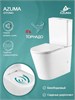 AZUMA Otono Унитаз-компакт напольный с бачком Azuma Otono Tornado, с быстросъемным сиденьем микролифт AZU-2149A-UR1