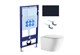 AQUATEK SET ЛИБЕРТИ-017 4в1 (рама Standard INS-0000012+крепёж KKI-0000002+клавиша KDI-0000017+унитаз ЛИБЕРТИ AQ1999T-00 с тонким сиденьем sc) SET AQUATEK ЛИБЕРТИ-017 4в1