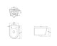 AQUATEK SET ОБЕРОН T INS-017 (рама Standard INS-0000017(без клавиши и крепежа)+унитаз ОБЕРОН AQ1365T-00 с тонким сиденьем soft-close SET AQUATEK ОБЕРОН T INS-017