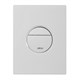 ABBER Кнопка смыва AC0126MW пневматическая, белая матовая AC0126MW