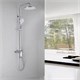 ABBER Душевая стойка Weiss Insel AF8016N с изливом, хром AF8016N