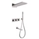 ABBER Душевая система Daheim AF8253SP скрытого монтажа с изливом, термостат, хром AF8253SP
