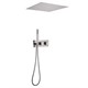 ABBER Душевая система Daheim AF8255SP скрытого монтажа без излива, термостат, сатин AF8255SP