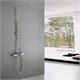 ABBER Душевая стойка Thermostat AF8516SPL с термостатом и изливом, сатин AF8516SPL