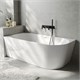 ABBER Акриловая ванна AB9502-1.4 L белая AB9502-1.4 L