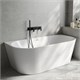 ABBER Акриловая ванна AB9503-1.4 белая AB9503-1.4