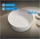 ABBER Ванна из искусственного камня Stein AS9679 белая матовая AS9679
