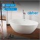 ABBER Акриловая ванна AB9249-1.7 белая AB9249-1.7