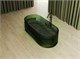 ABBER Прозрачная ванна Kristall AT9708Emerald зеленая AT9708Emerald