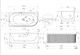 ABBER Акриловая ванна AB9412-1.7 L белая AB9412-1.7 L