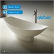 ABBER Ванна из искусственного камня Stein AS9610 белая матовая AS9610