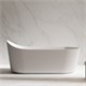 ABBER Акриловая ванна AB9445MW белая матовая AB9445MW