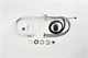 AQUAme AQM9901CR  Cucina  Смеситель для кухни с выдвижным U-образным изливом, хром AQM9901CR