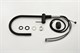 AQUAme AQM9901MB  Cucina Смеситель для кухни с выдвижным U-образным изливом,черный матовый AQM9901MB