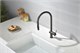 AQUAme AQM9901GM  Cucina  Смеситель для кухни с выдвижным U-образным изливом, металл AQM9901GM