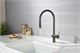 AQUAme AQM9901GM  Cucina  Смеситель для кухни с выдвижным U-образным изливом, металл AQM9901GM