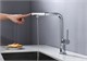 AQUAme AQM9903CR  Cucina Смеситель для кухни  с выдвижным L-образным изливом, с подключением к фильтру с питьевой водой, хром AQM9903CR