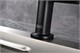 AQUAme AQM9903MB  Cucina Смеситель для кухни  с выдвижным L-образным изливом, с подключением к фильтру с питьевой водой, черный матовый AQM9903MB