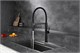 AQUAme AQM9904MB  Cucina Смеситель для кухни с гибким изливом,  черный матовый AQM9904MB
