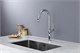 AQUAme AQM9905CR  Cucina  Смеситель для кухни с выдвижным U-образным изливом,  с подключением к фильтру с питьевой водой, хром AQM9905CR