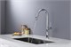 AQUAme AQM9905CR  Cucina  Смеситель для кухни с выдвижным U-образным изливом,  с подключением к фильтру с питьевой водой, хром AQM9905CR