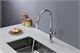 AQUAme AQM9905CR  Cucina  Смеситель для кухни с выдвижным U-образным изливом,  с подключением к фильтру с питьевой водой, хром AQM9905CR