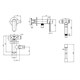 AQUAme AQM6917GM Novara Готовый комплект гиг. душа (скрытый монтаж, латунная лейка), цвет металл AQM6917GM