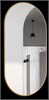 AQUAme AQM9108G 550x1050 Зеркало с подсветкой  и подогревом, универсальный монтаж AQM9108G