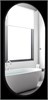 AQUAme AQM9109B 550x1050 Зеркало с подсветкой  и подогревом, универсальный монтаж AQM9109B
