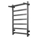 ARINGA Порто полотенцесушитель лесенка электрический с полкой 80*50, оружейная сталь AR03053GS