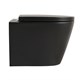VECONI Унитаз подвесной Ando VAN-48TB, черный VAN-48TB