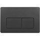 VECONI Кнопка смыва FLUSH V5, FLV5-B, 240х162х9, пластик, черный матовый FLV5-B