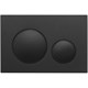 VECONI Кнопка смыва FLUSH V10, FLV10-B, 240х162х7, пластик, чёрный матовый
кайма - черный матовый FLV10-B