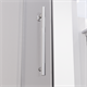 VECONI Душевая дверь раздвижная Premium Prato 300 CH-L, 1000х2000, хром, стекло прозрачное PR3/L-100-01-CH-C4