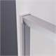 VECONI Душевая дверь раздвижная Premium Prato 300 CH-R, 1000х2000, хром, стекло прозрачное PR3/R-100-01-CH-C4