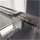 VECONI Душевая дверь Premium Trento PTD-30CH, 1300х2000, хром, стекло прозрачное PTD30-CH-130-01-C4