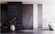 VECONI Душевая перегородка Korato KR-81BT, 1200x2000, черный матовый, стекло тонированнное KR81BT-120-05-C8