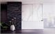 VECONI Шторка на ванну Palau PL-85, 800x1500, хром, стекло прозрачное PL85-80-01-C8