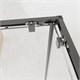 VECONI Душевой угол квадратный, двери раздвижные  Evo 300 GR, 800х800x1950, графит брашинг, тонированное матовое стекло E3-GR-8080-12-C9